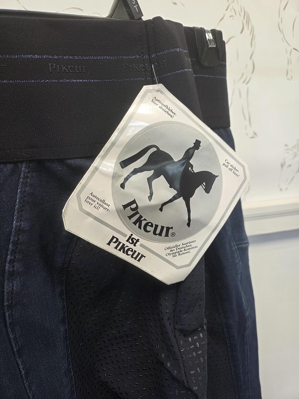 Pikeur Women's Navy Full-Seat Riding Breeches NEW WITH TAG